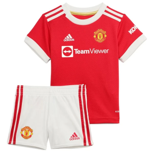 Fußballtrikot Manchester United kinder Heim Trikotsatz 2021/22 - Kurzarm